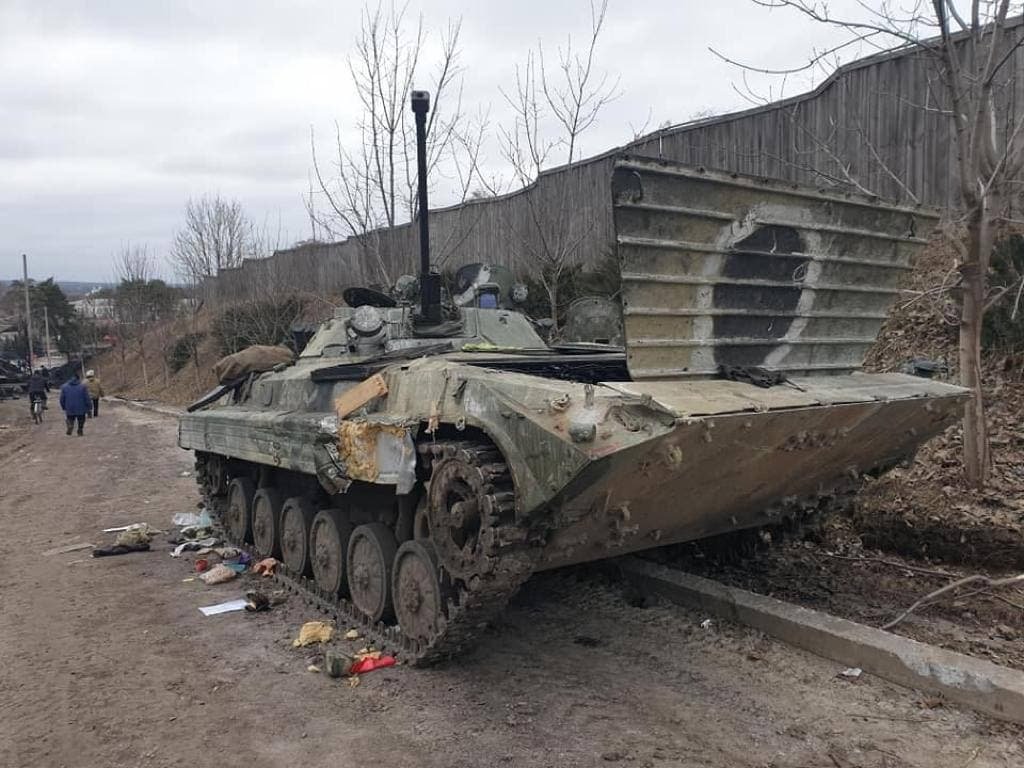 Знищена ворожа техніка в Україні