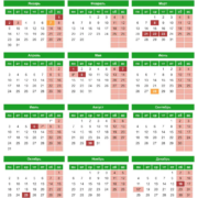 eGov календарь праздников 2023